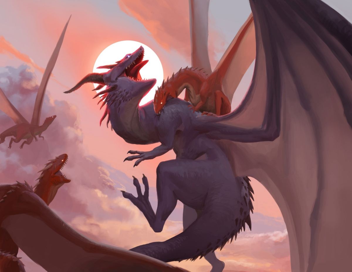Еще немного иллюстраций War Dragons - серия авторских артов от KK Zhang