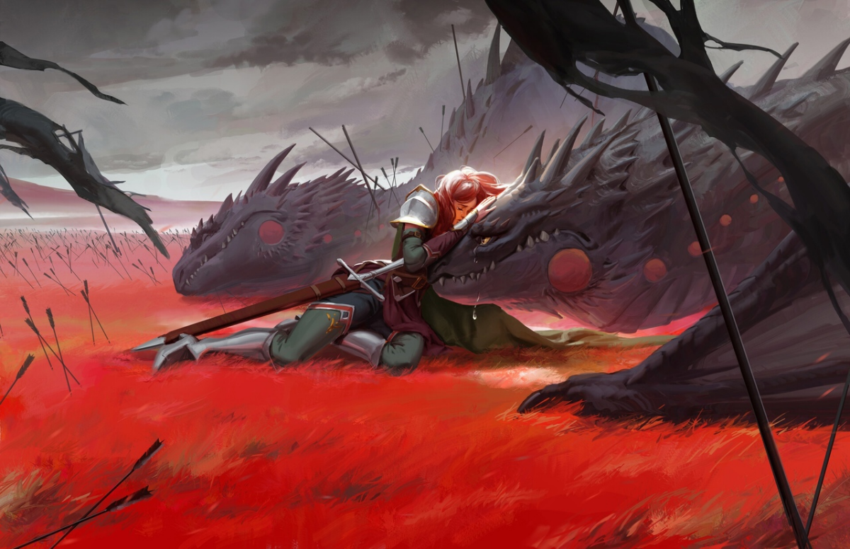 Еще немного иллюстраций War Dragons - серия авторских артов от KK Zhang