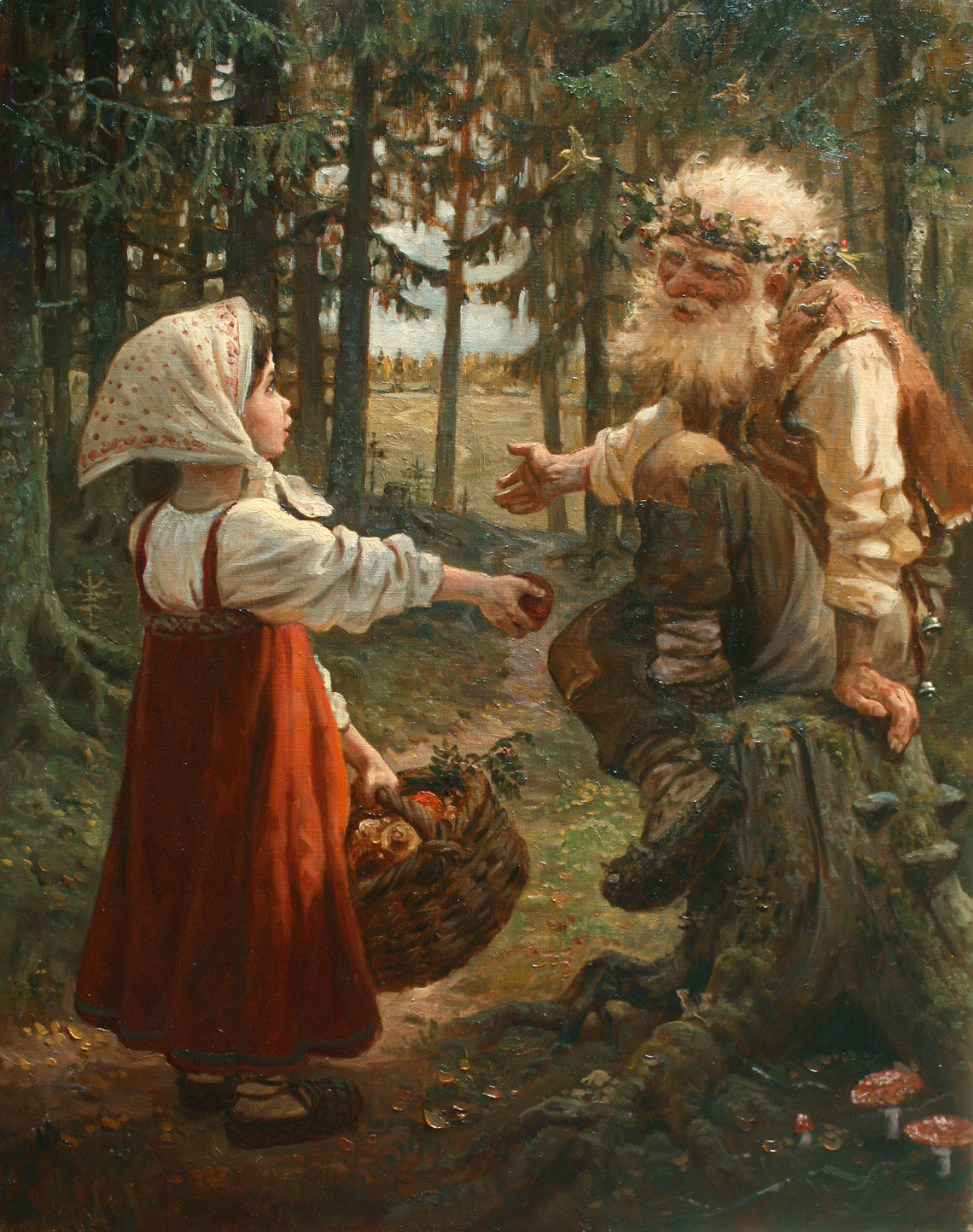 Чуть не заблудилась<br>