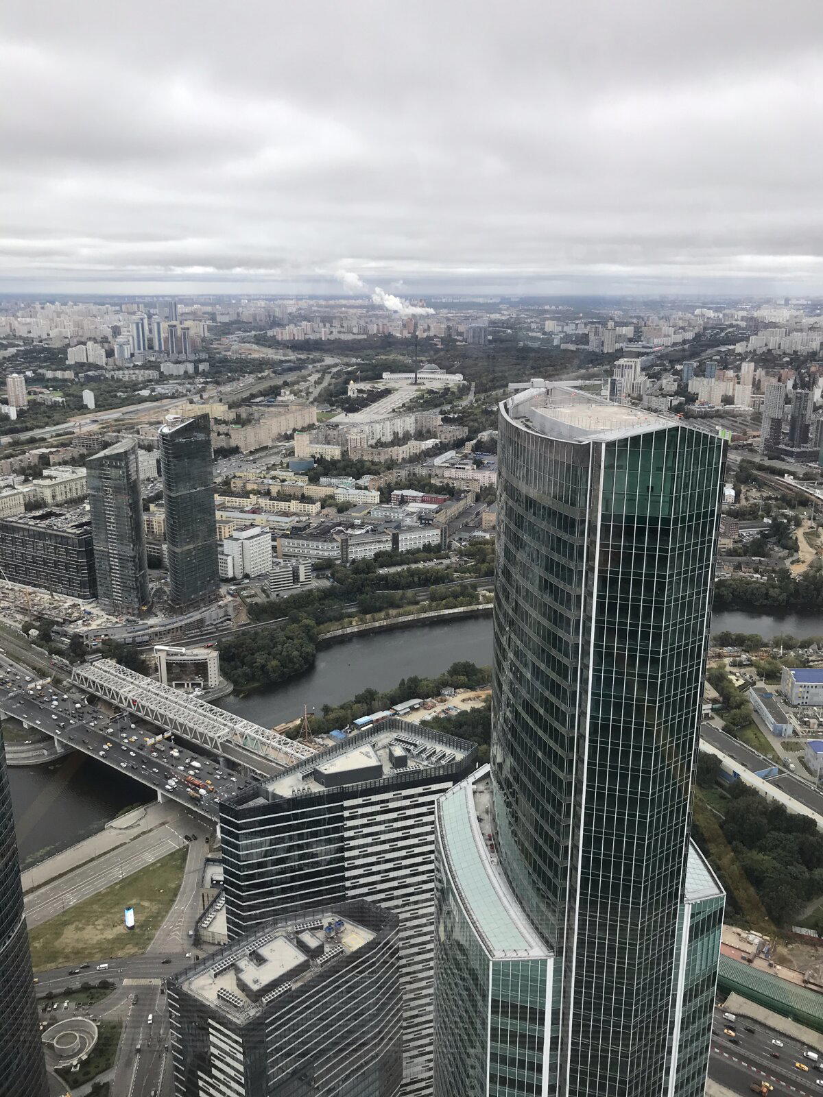 Заключительная фотка из Москва-Сити.<br>