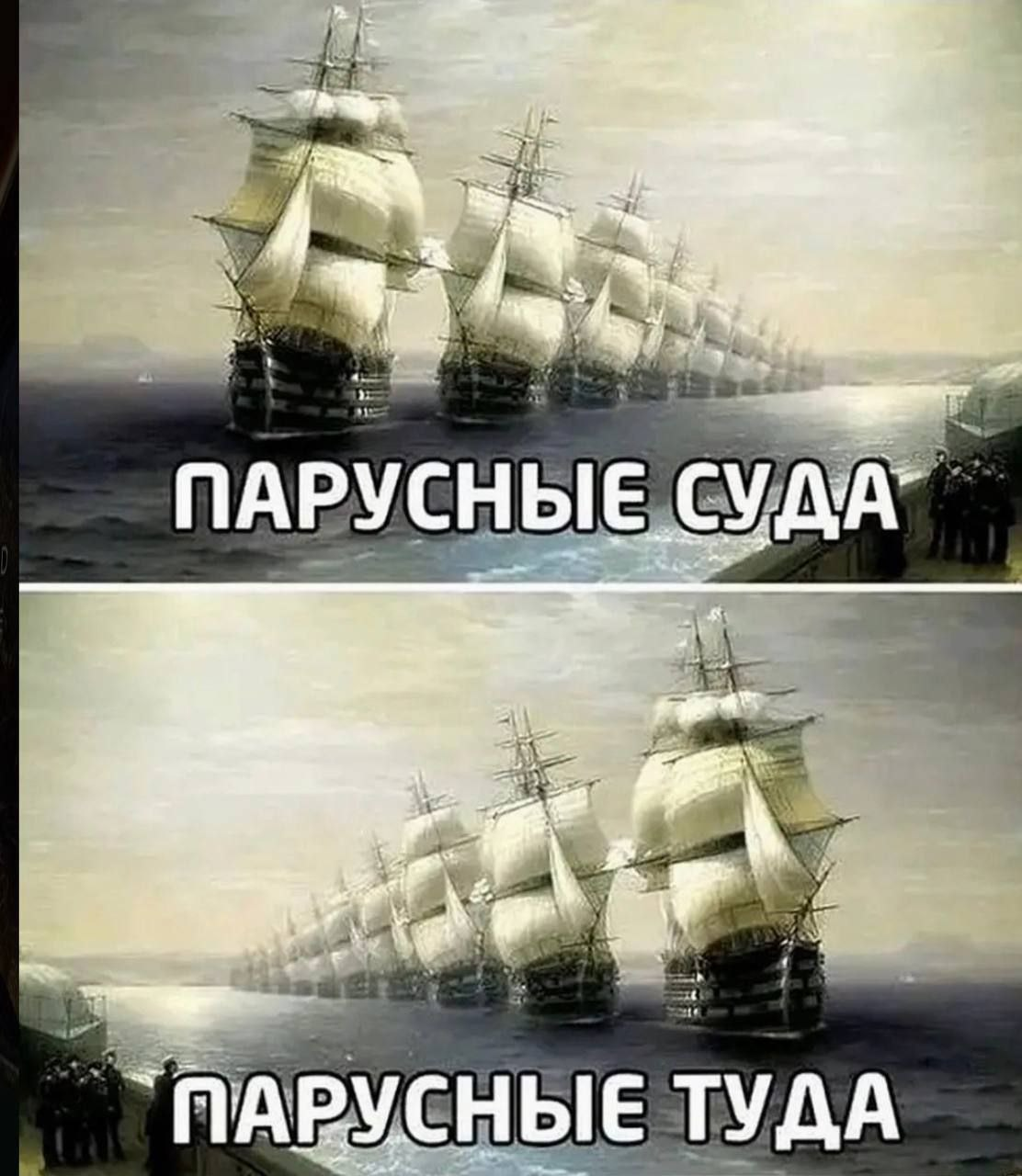Парусные обратно