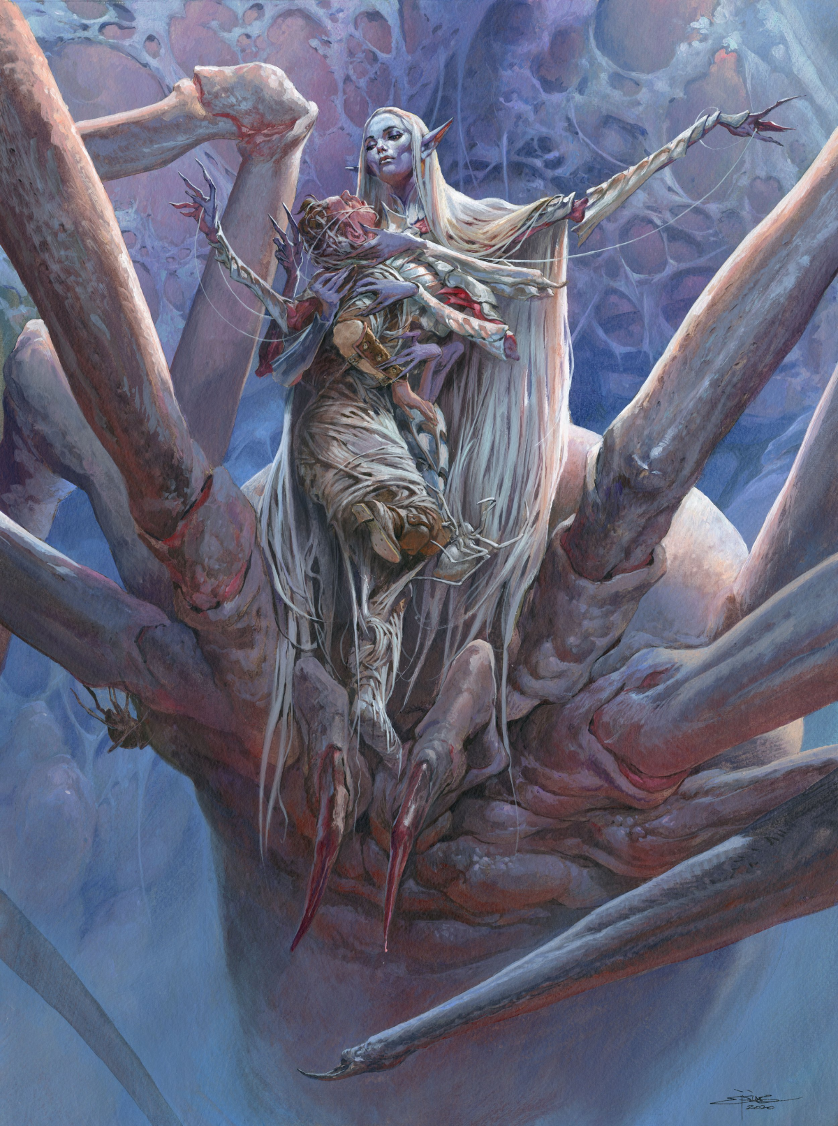 Множество красочных иллюстраций для карточной игры Magic the Gathering, создано художником Jesper Ejsing