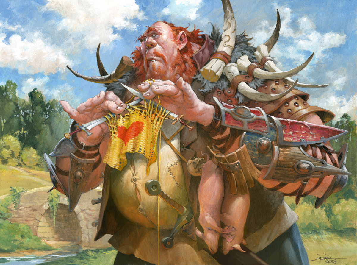 Множество красочных иллюстраций для карточной игры Magic the Gathering, создано художником Jesper Ejsing