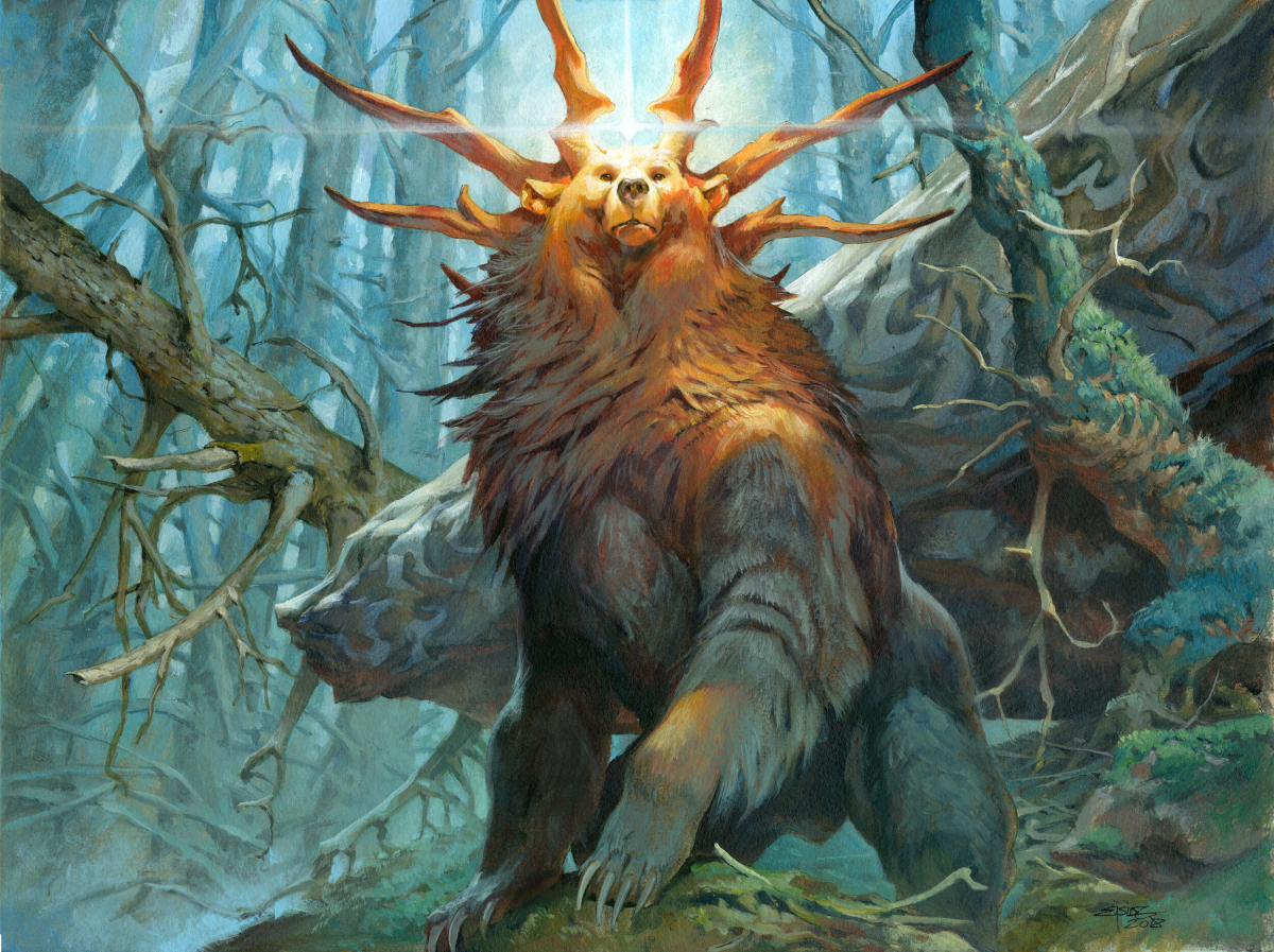 Множество красочных иллюстраций для карточной игры Magic the Gathering, создано художником Jesper Ejsing
