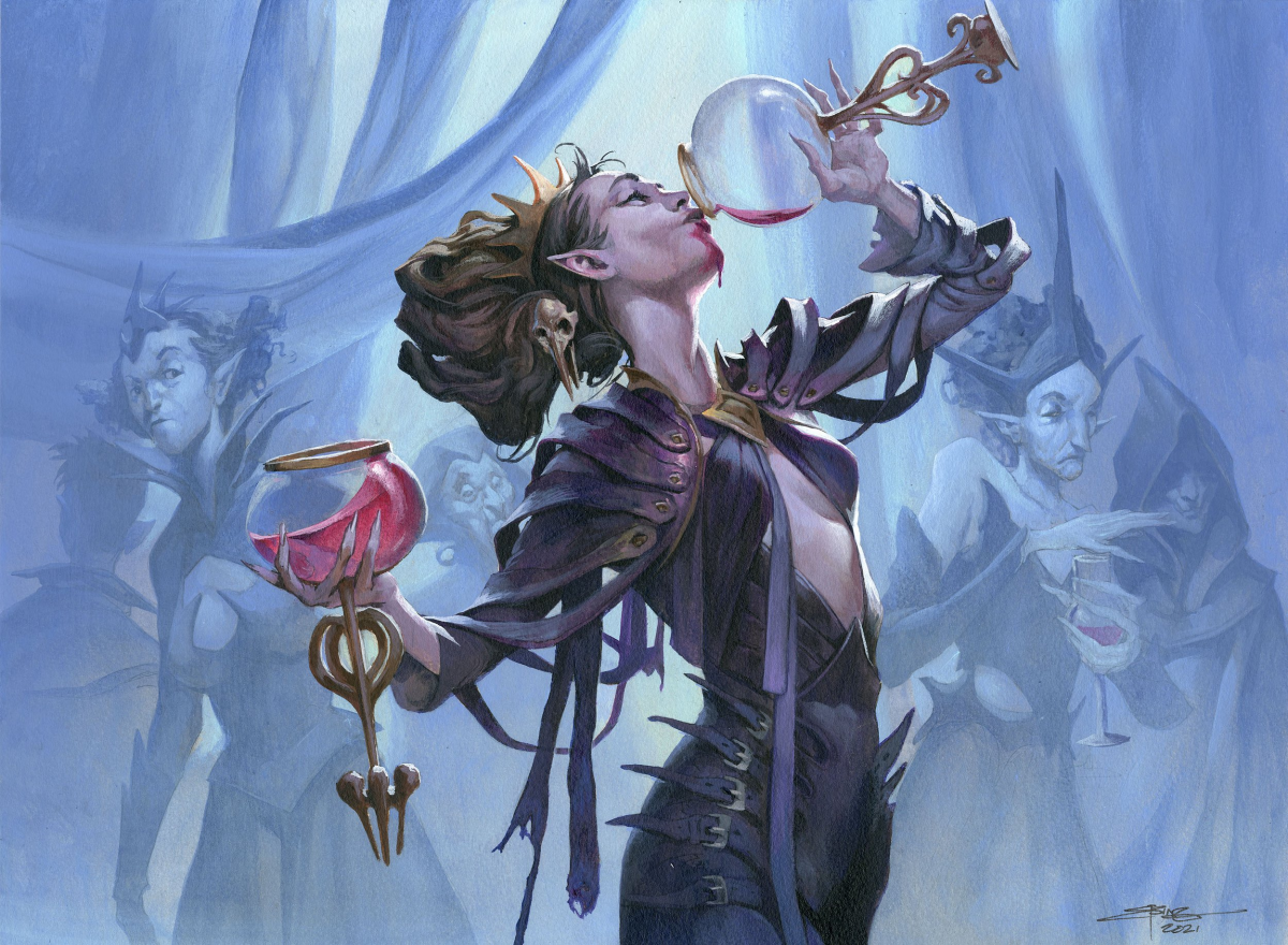 Множество красочных иллюстраций для карточной игры Magic the Gathering, создано художником Jesper Ejsing