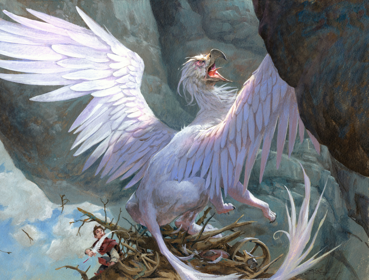 Множество красочных иллюстраций для карточной игры Magic the Gathering, создано художником Jesper Ejsing