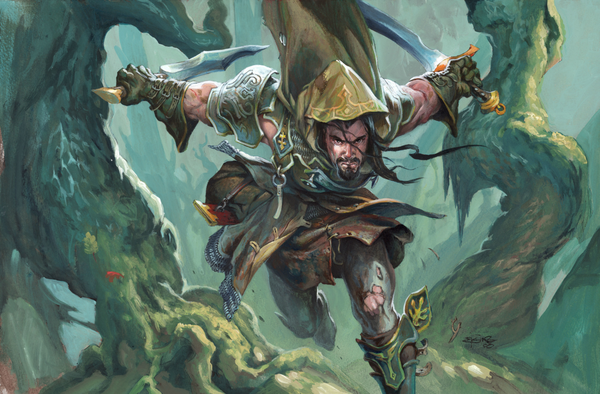 Множество красочных иллюстраций для карточной игры Magic the Gathering, создано художником Jesper Ejsing