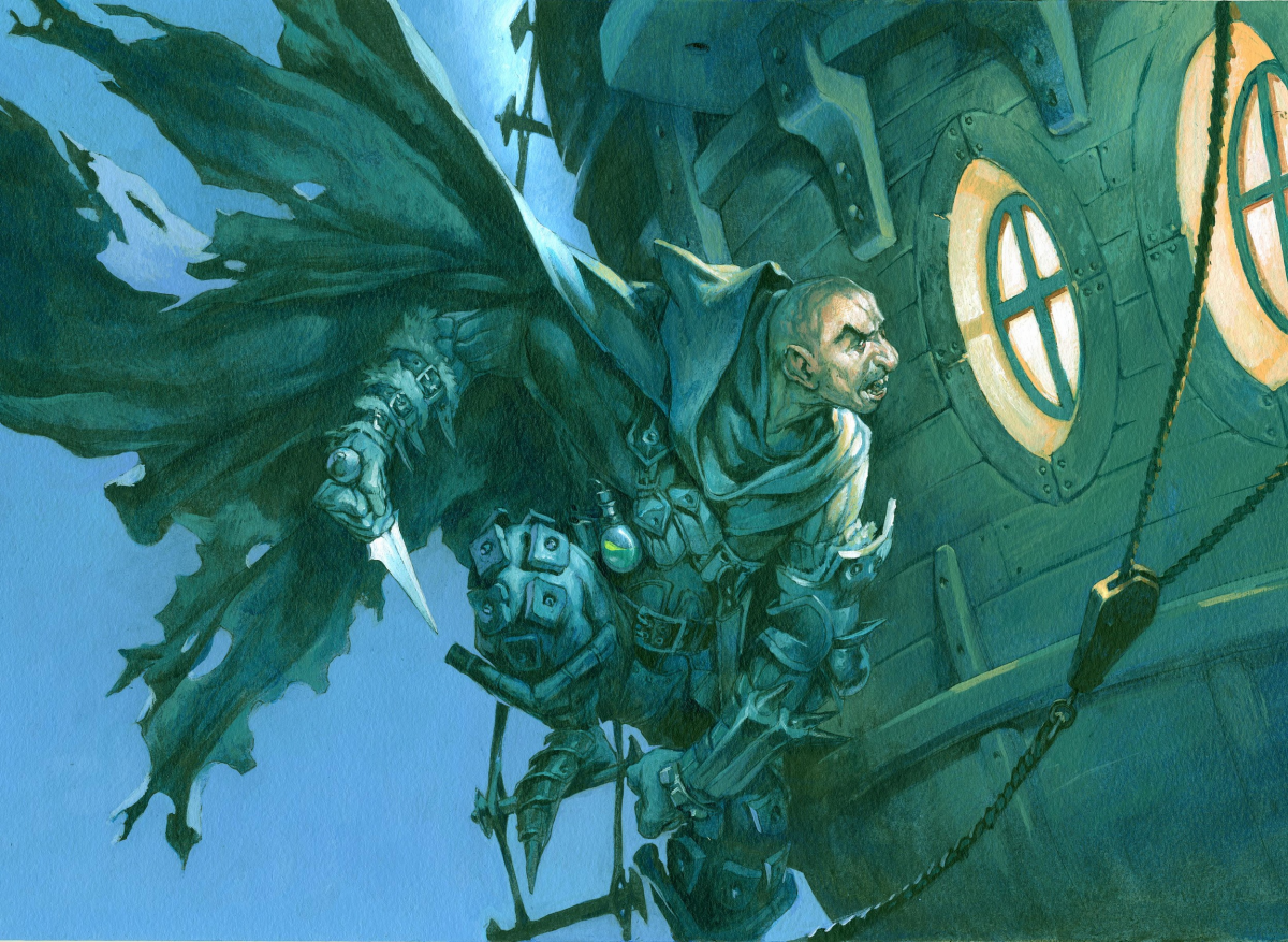 Множество красочных иллюстраций для карточной игры Magic the Gathering, создано художником Jesper Ejsing