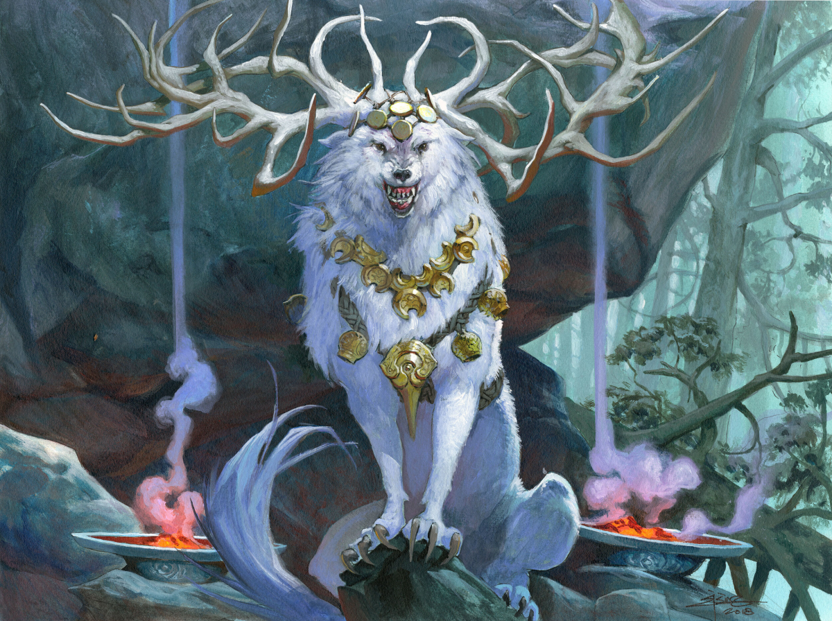 Множество красочных иллюстраций для карточной игры Magic the Gathering, создано художником Jesper Ejsing