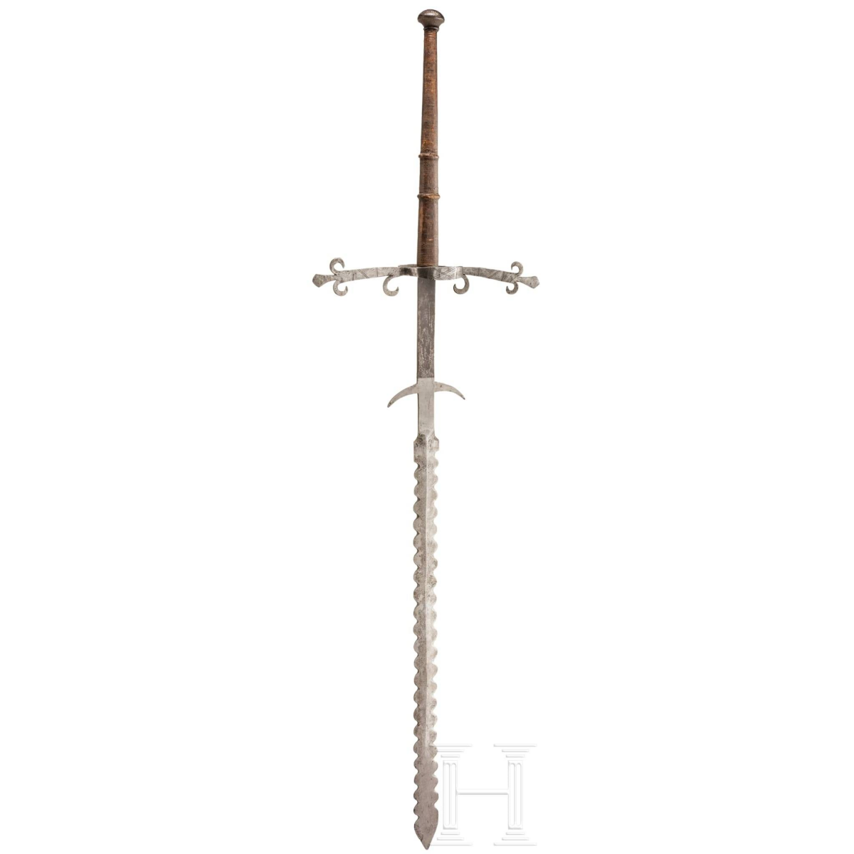 Южногерманский фламберг, 16 век (прим. 1580 г)