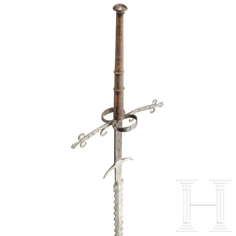 Южногерманский фламберг, 16 век (прим. 1580 г)