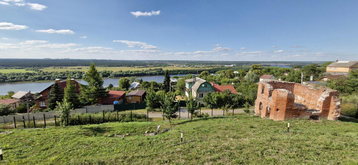 Набережная Оки в Кашире