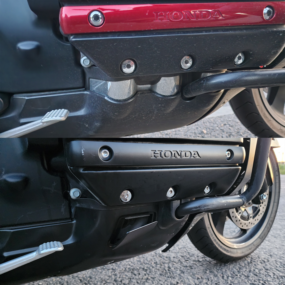 Отличия Honda Gold Wing и Honda F6B
