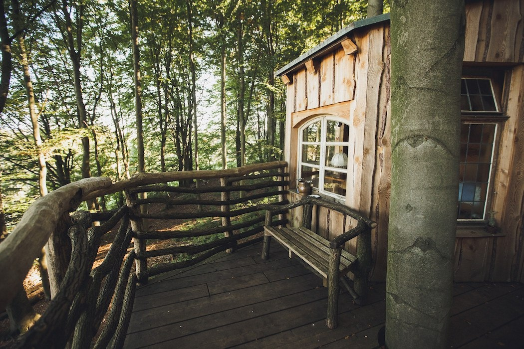 «Robin’s Nest Treehouse Hotel» - отель Питера Беккера на деревьях в лесах Германии