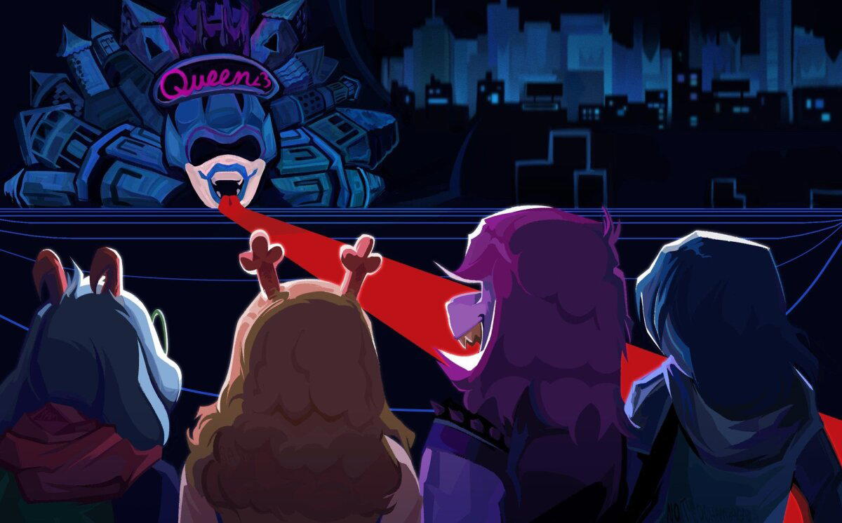 Заметка по игре Deltarune. Chapter 2. A Cyber's World