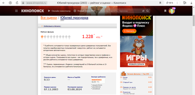 10 самых худших российских фильмов!!!