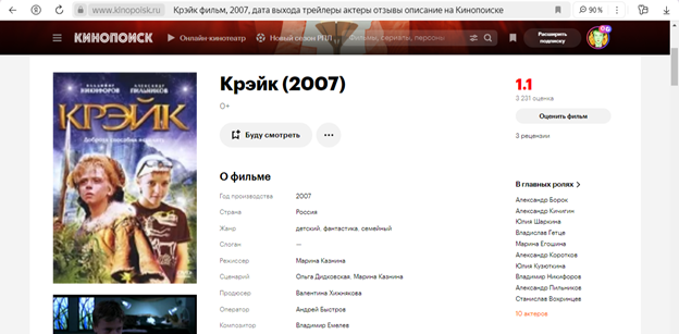 10 самых худших российских фильмов!!!