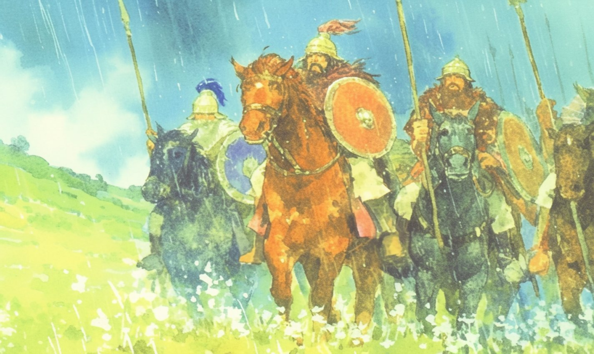 Солнечные душевные рисунки в стилистике британских легенд (как говорит сам художник Aurochs)