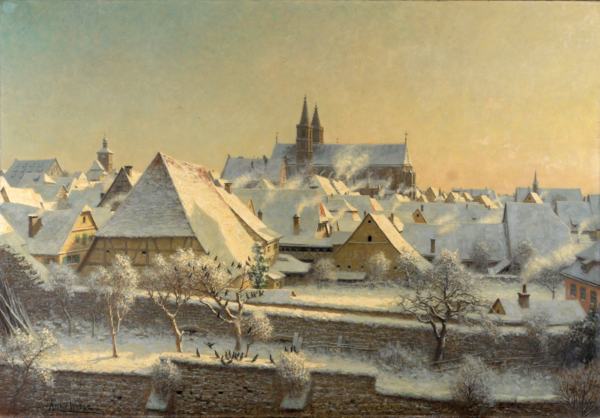 Прекрасные картины жизни прошлого в полотнах Артура Вассе (1854 - 1930 гг.)