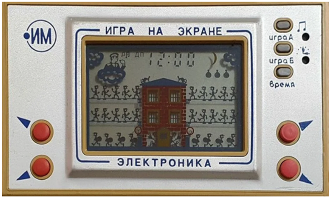 Носимые электронные микропроцессорные игры СССР.