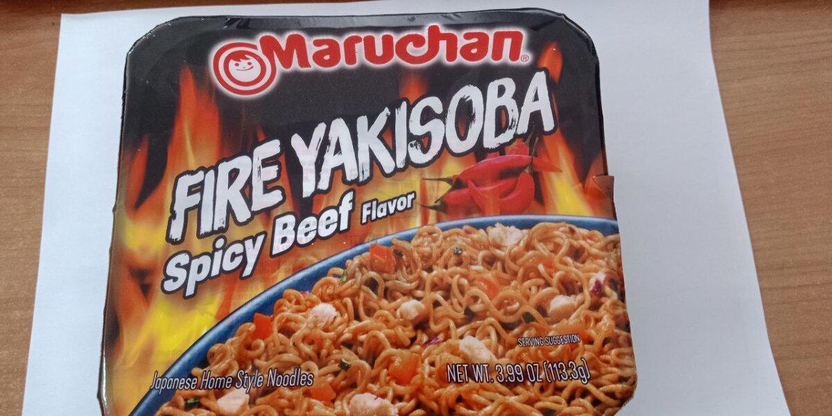 Мини-обзор американской лапши Maruchan со вкусом сыра чеддер