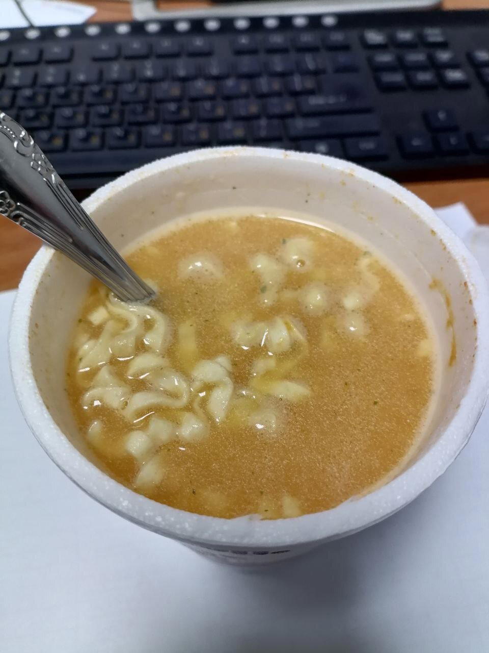 Мини-обзор американской лапши Maruchan со вкусом сыра чеддер