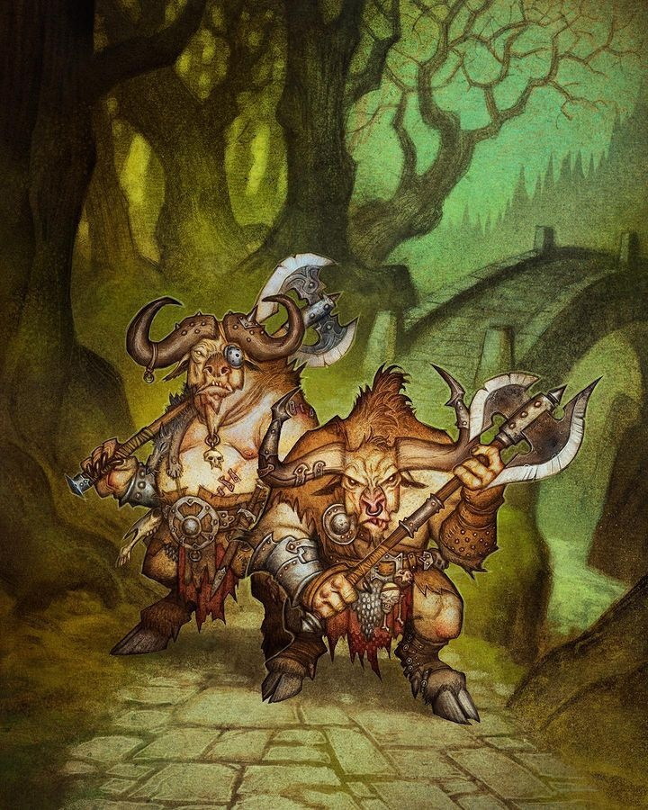 Новенькие арты к олдскульной ролевой настолке Drakar och Demoner от художника Johan Egerkrans