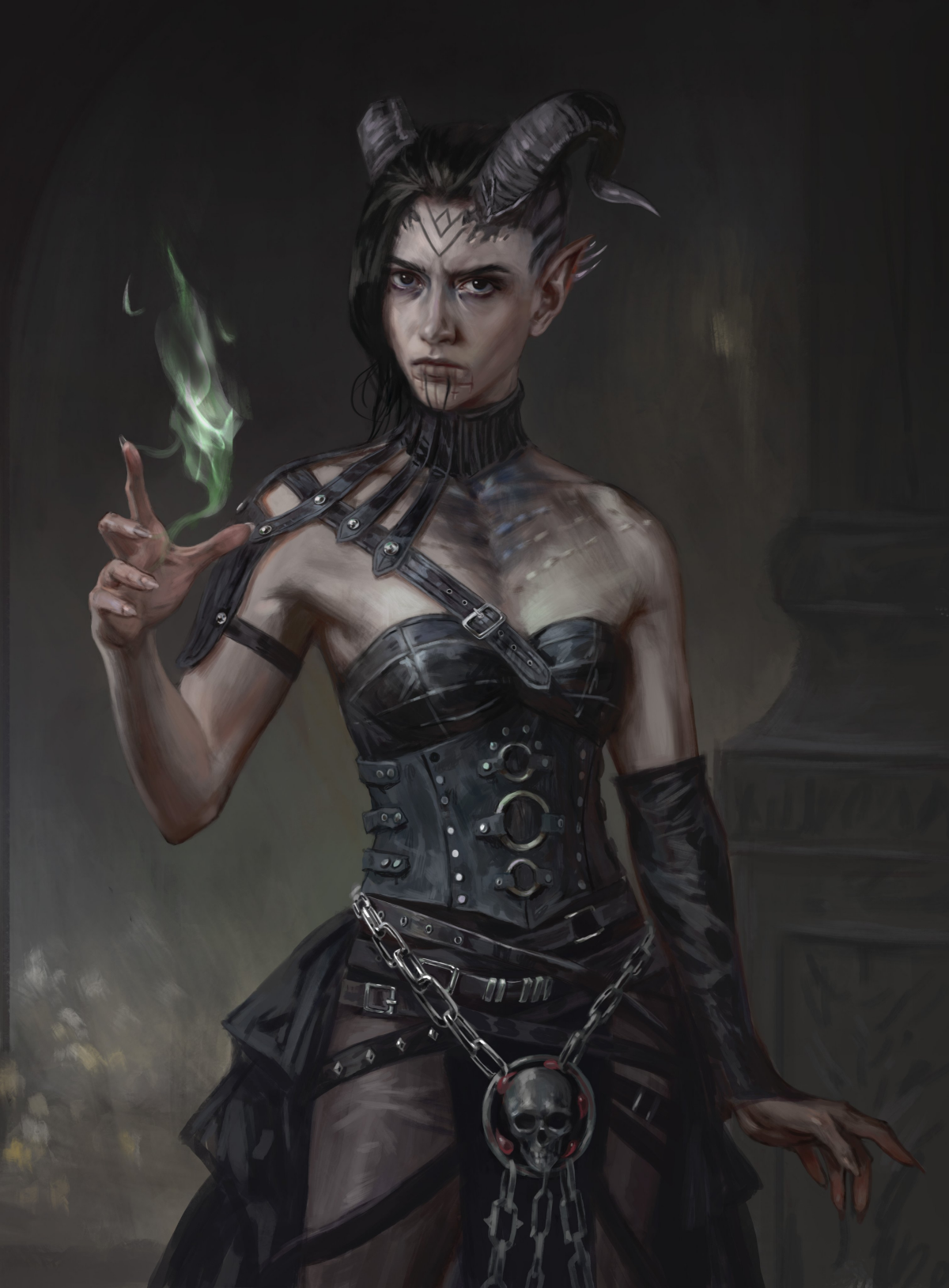 Утонченные, мрачные и красивые дамочки от Bella Bergolts