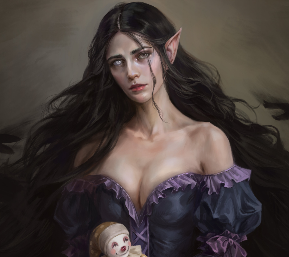Утонченные, мрачные и красивые дамочки от Bella Bergolts