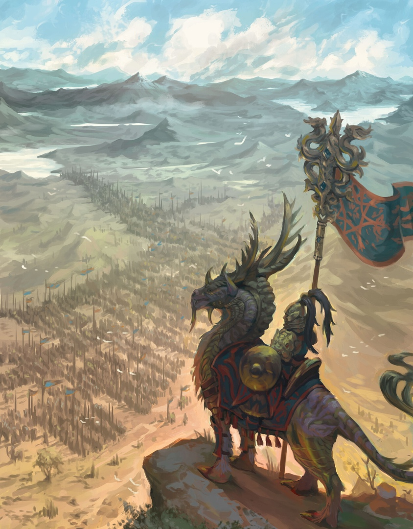Подборка шикарных иллюстраций художника Aldo Domínguez для настольной игры Lords of Vaala