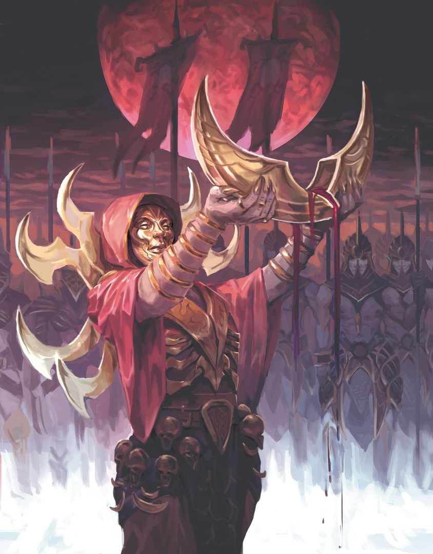 Подборка шикарных иллюстраций художника Aldo Domínguez для настольной игры Lords of Vaala