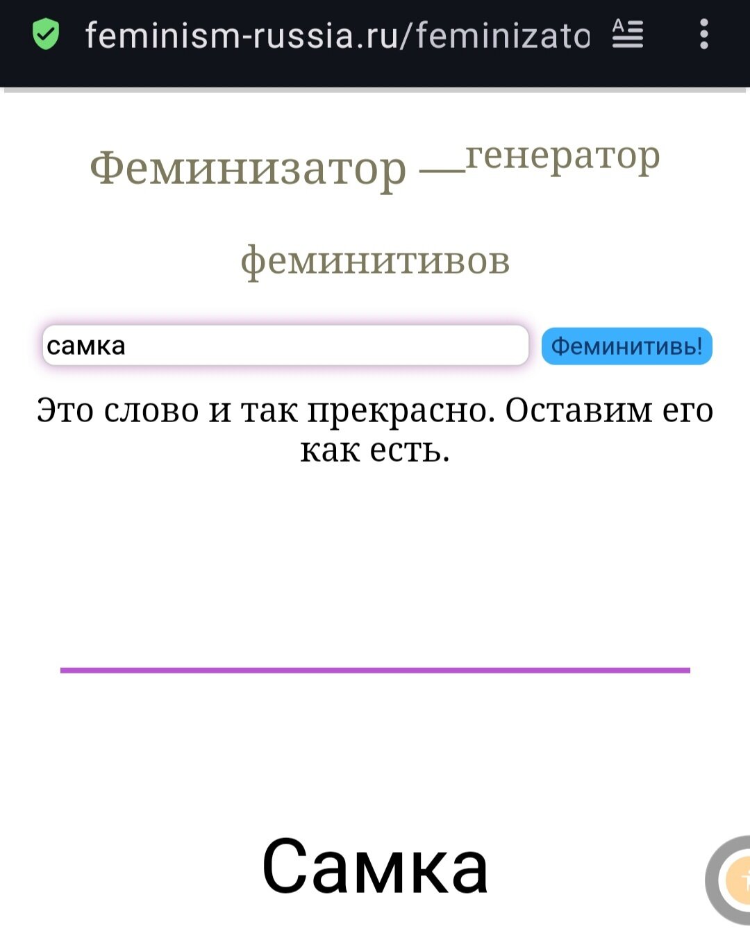 Рубрика : ВЕЛКИЙ МОГУЧИЙ РУССКИЙ ЯЗЫК + ФЕМИНИЗМ.