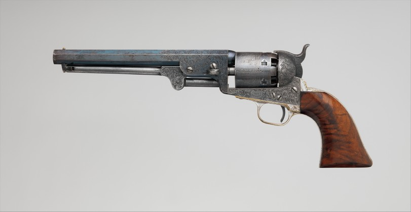 Colt Navy (1851) Модель предполагалась для вооружения офицеров флота САСШ