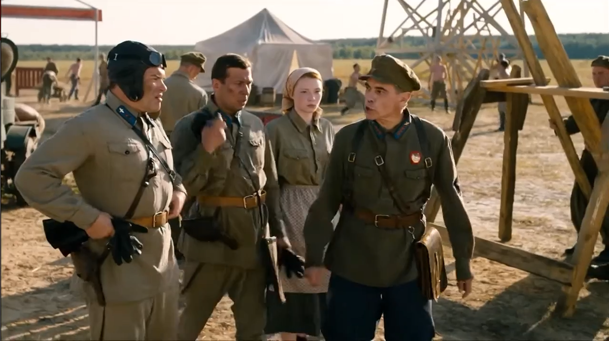 Сериал 2012 года "Чкалов". Первая серия. Воздушные хулиганы Чкалов и Анисимов