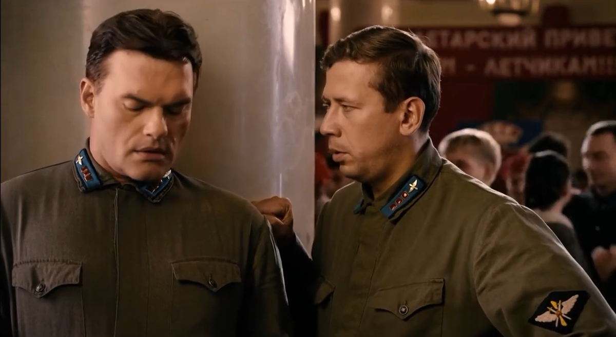 Сериал 2012 года "Чкалов". Первая серия. Воздушные хулиганы Чкалов и Анисимов