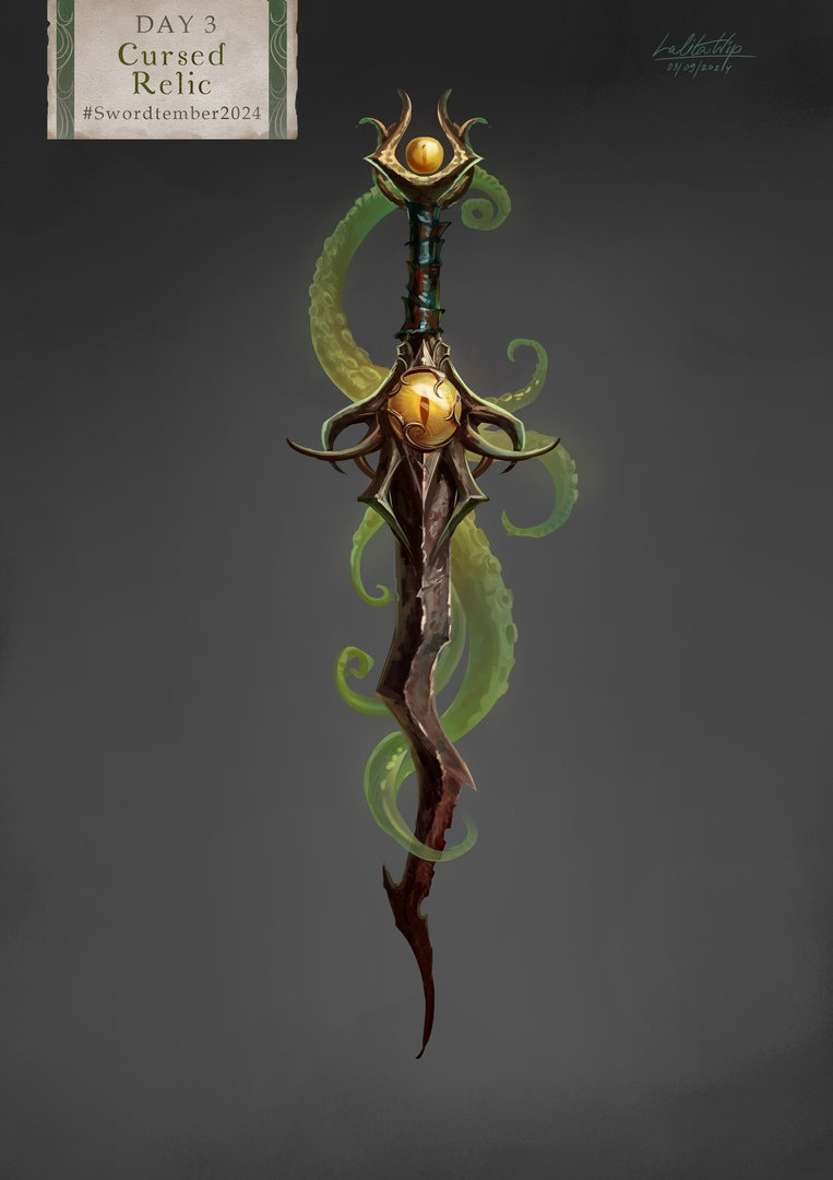 Арты Мечесентября (Swordtember) от Lalita Wip
