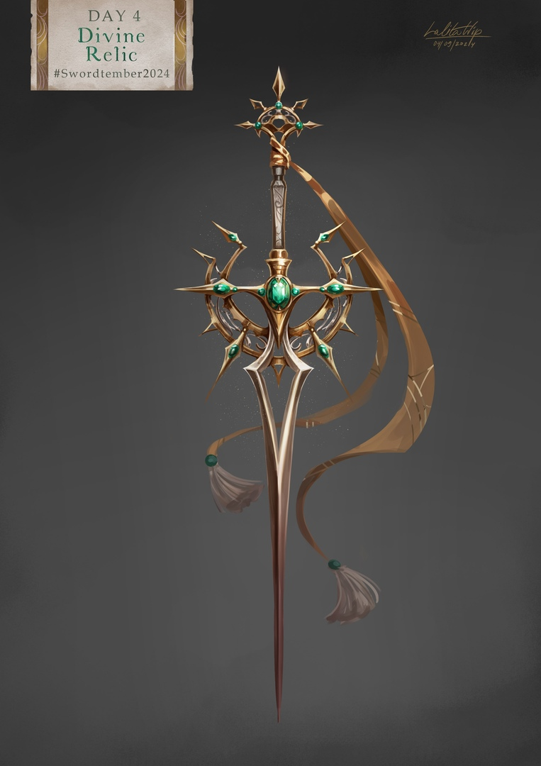 Арты Мечесентября (Swordtember) от Lalita Wip