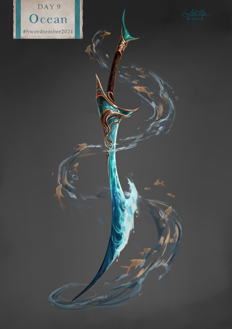 Арты Мечесентября (Swordtember) от Lalita Wip