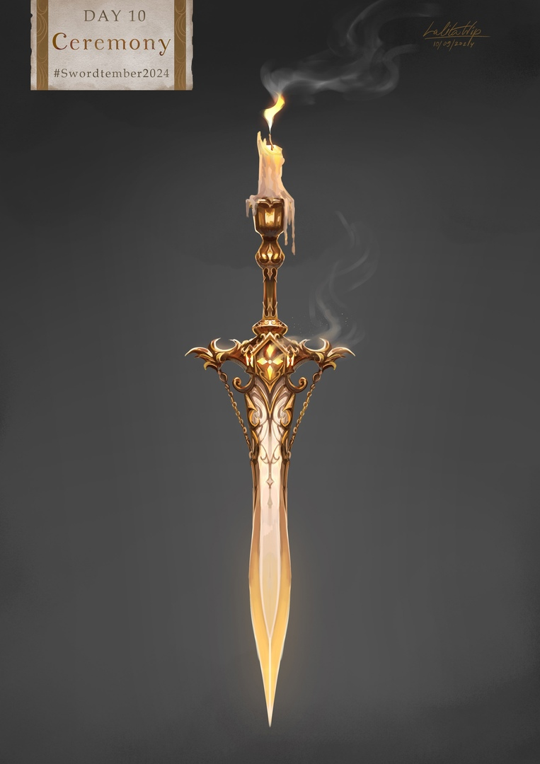 Арты Мечесентября (Swordtember) от Lalita Wip