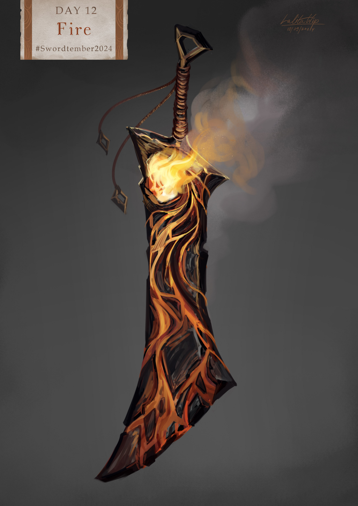 Арты Мечесентября (Swordtember) от Lalita Wip