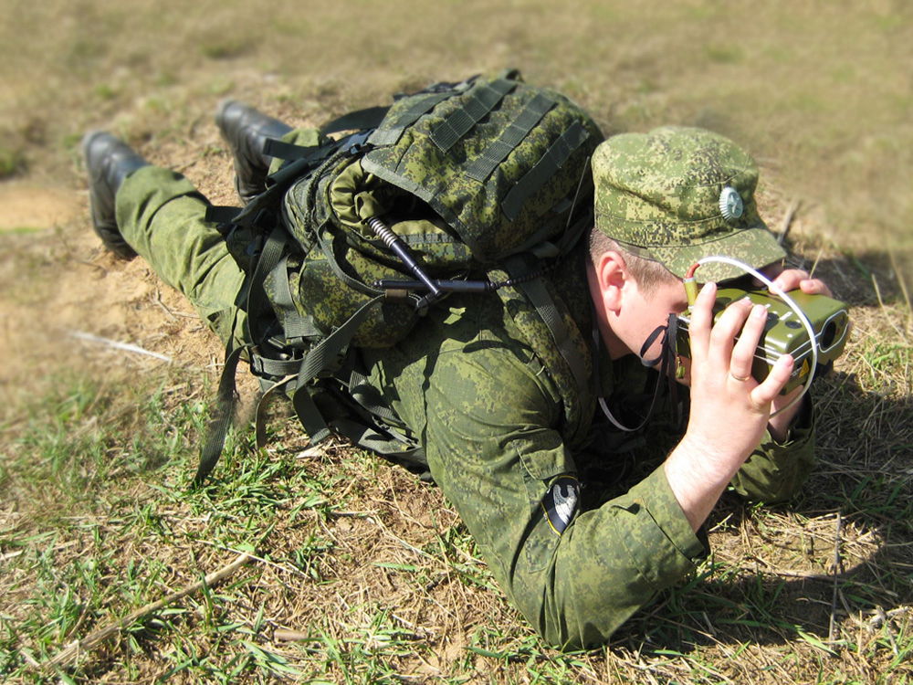 Боец с ЛПР-3, принятого на вооружение в 2013 году.