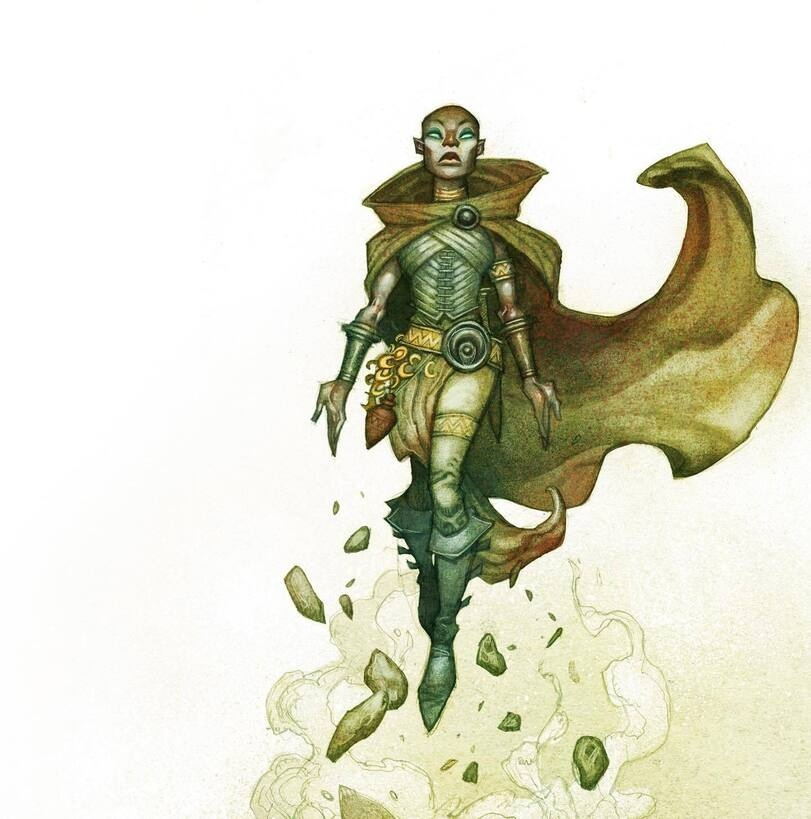 Ещё один пак красивых артов к олдскульной ролевой настолке Drakar och Demoner от художника Johan Egerkrans