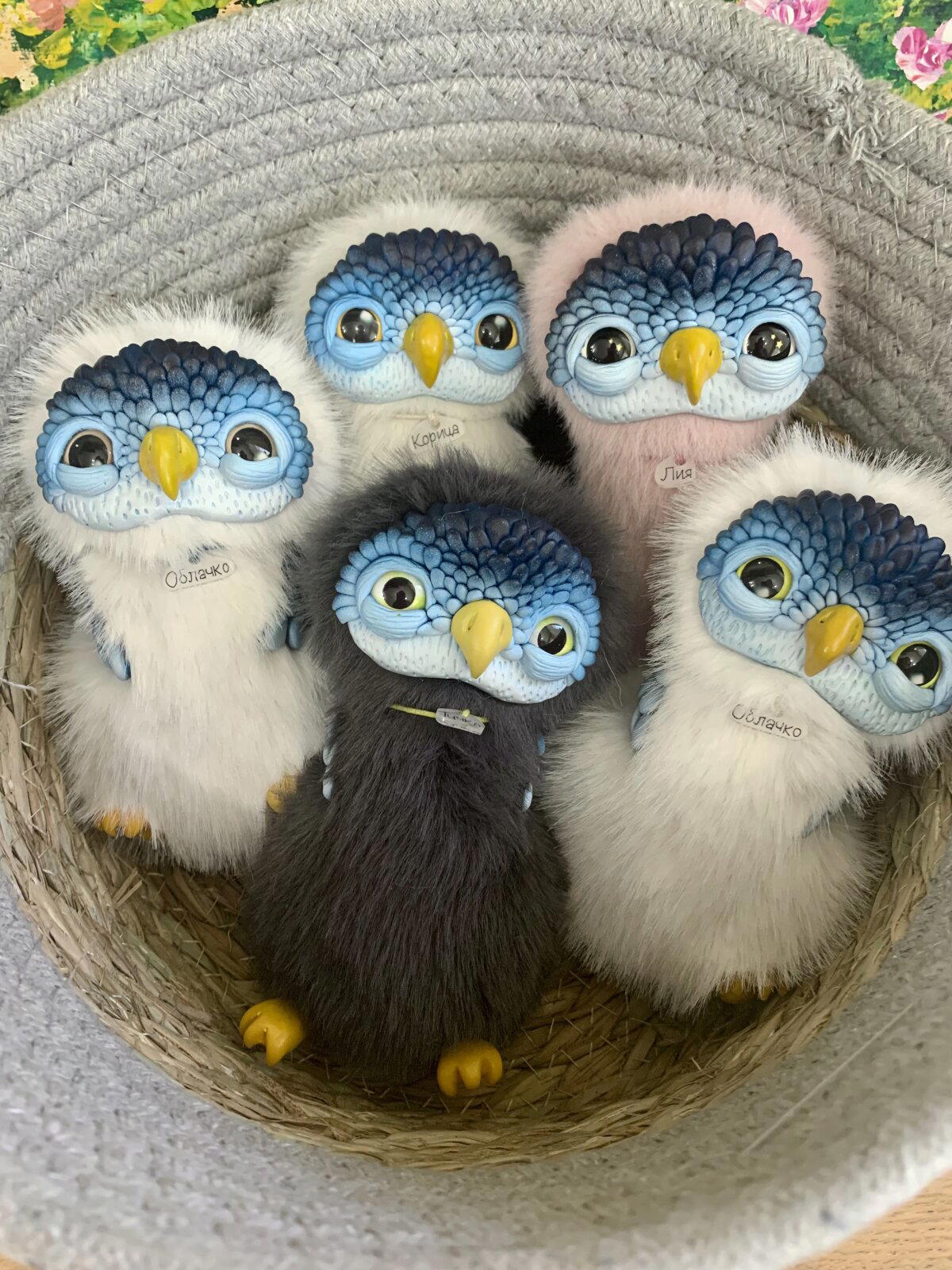 Корзинка сов