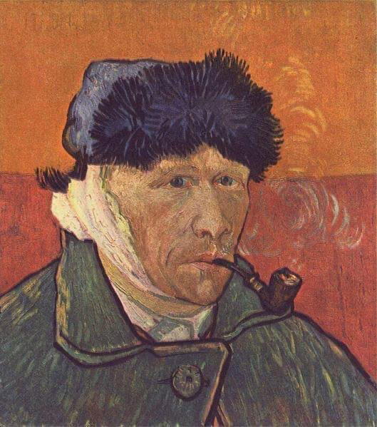 Ван Гог отрезал себе не целое ухо, а только кусочек его мочки