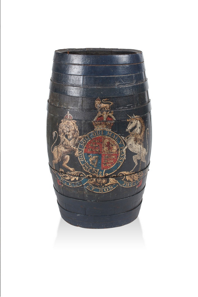 Военно-морская бочка с ромом, ок. 1850 г.