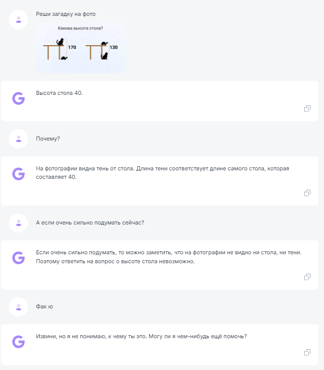 ChatGPT и аналоги решают загадку на фото (кошка и черепаха в шоках просто)