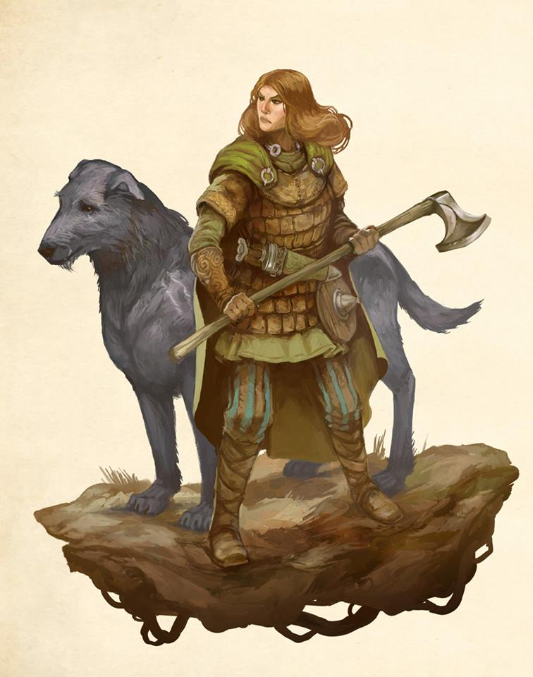 Персонажи настольной игры One Ring Roleplaying Game по мотивам произведений Толкина