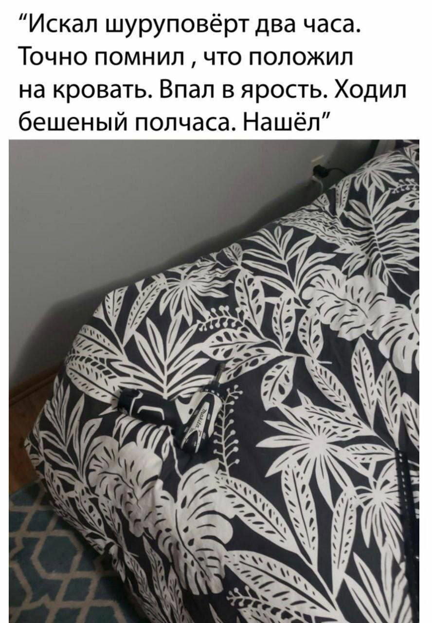 Где шуруповёрт?