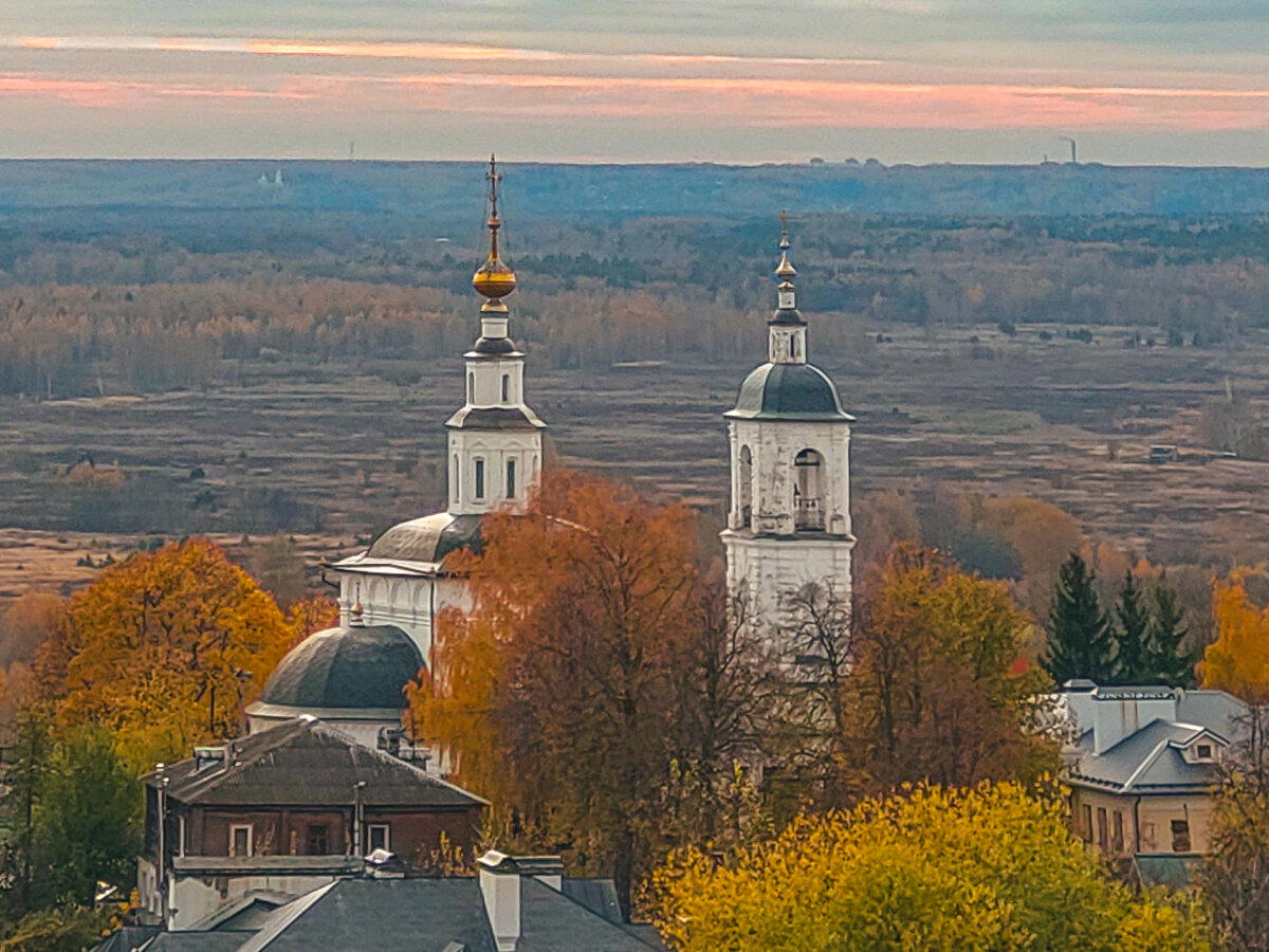 Владимирская осень в золоте
