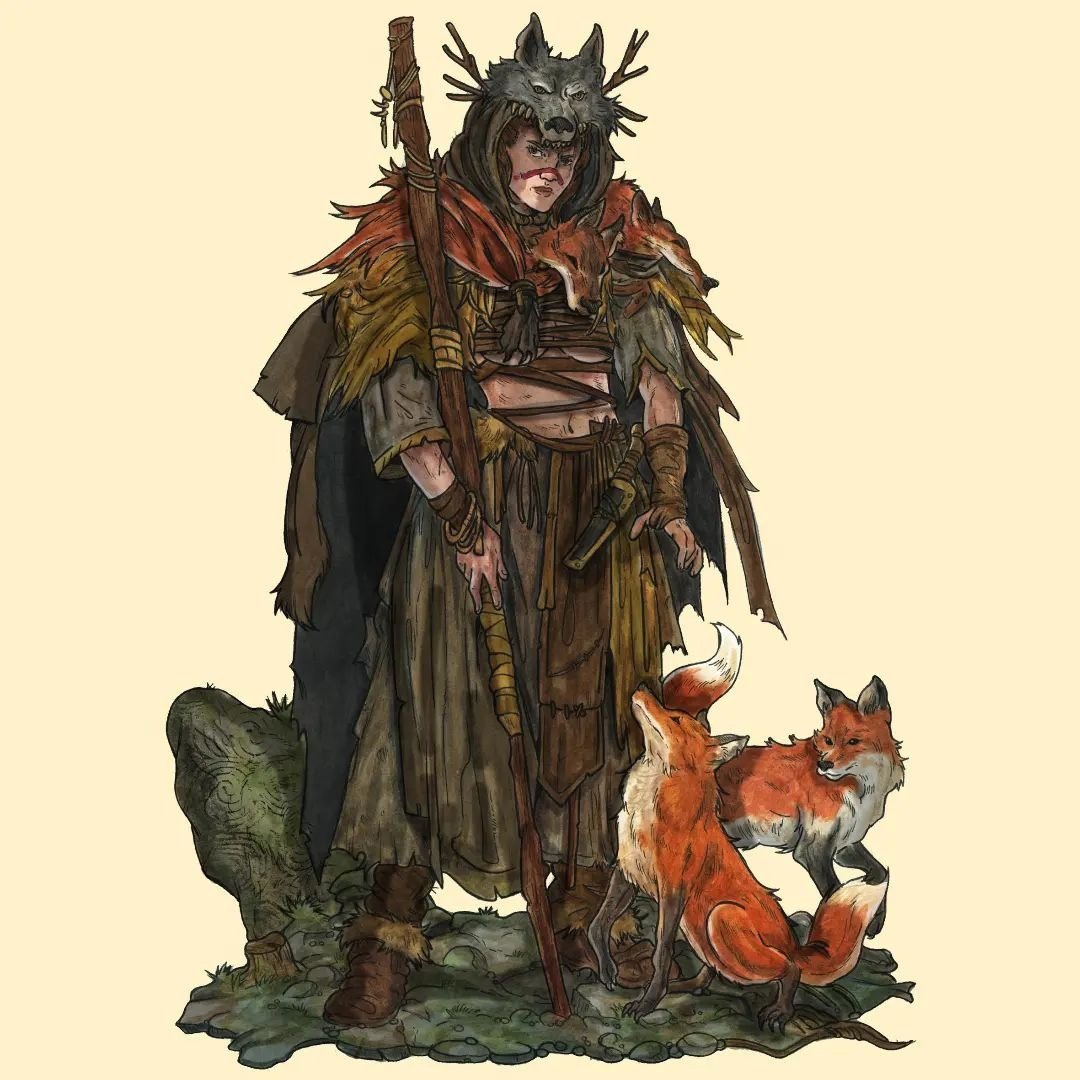 Персонажи художника Moreno Paissan для Lex Arcana Britannia rpg - исторической игры, опубликованной Acheron Games